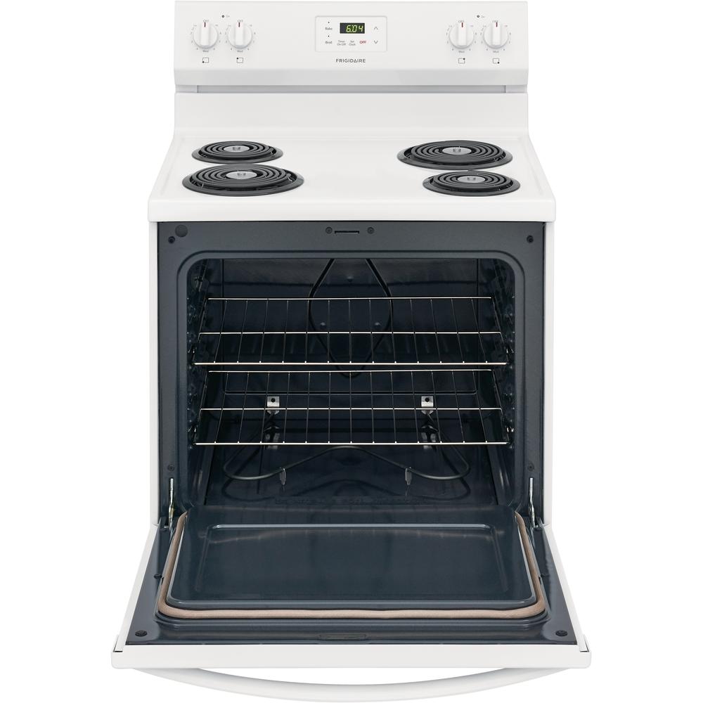  Frigidaire 30-inch Freestanding Electric Range with Even Baking Technology FCRC3005AW IMAGE 5