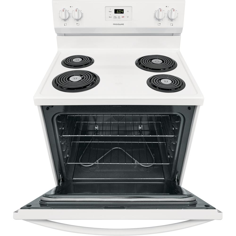  Frigidaire 30-inch Freestanding Electric Range with Even Baking Technology FCRC3005AW IMAGE 7