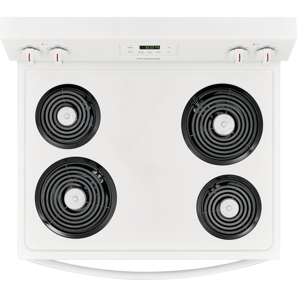 Frigidaire 30-inch Freestanding Electric Range with Even Baking Technology FCRC3005AW IMAGE 8