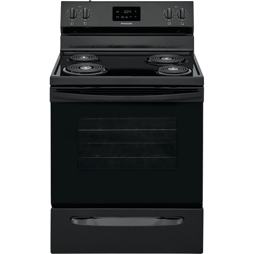  Frigidaire 30-inch Freestanding Electric Range with Even Baking Technology FCRC3012AB IMAGE 1