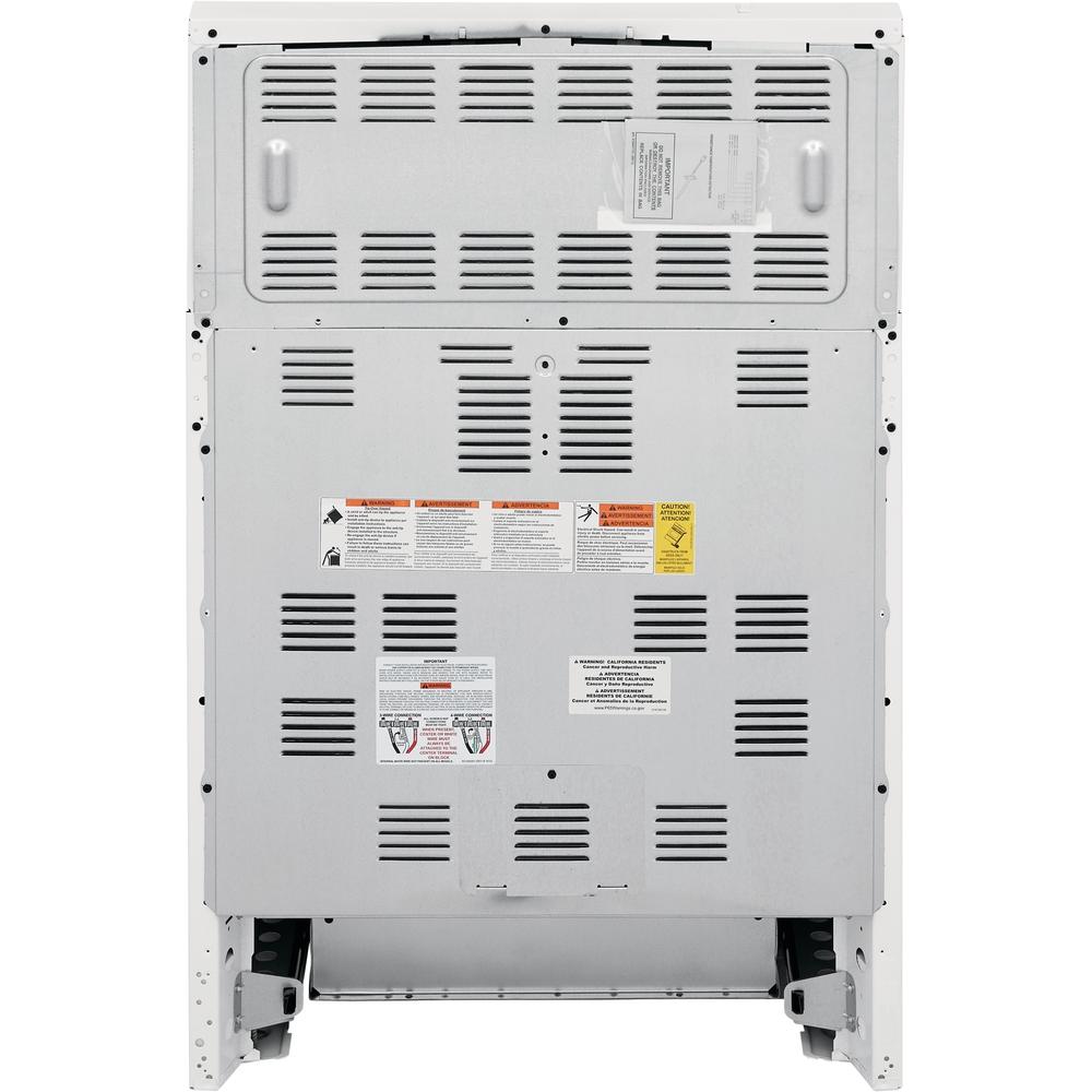  Frigidaire 30-inch Freestanding Electric Range with Even Baking Technology FCRC3012AW IMAGE 10