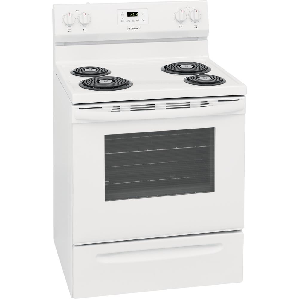  Frigidaire 30-inch Freestanding Electric Range with Even Baking Technology FCRC3012AW IMAGE 2