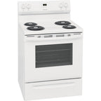  Frigidaire 30-inch Freestanding Electric Range with Even Baking Technology FCRC3012AW IMAGE 2