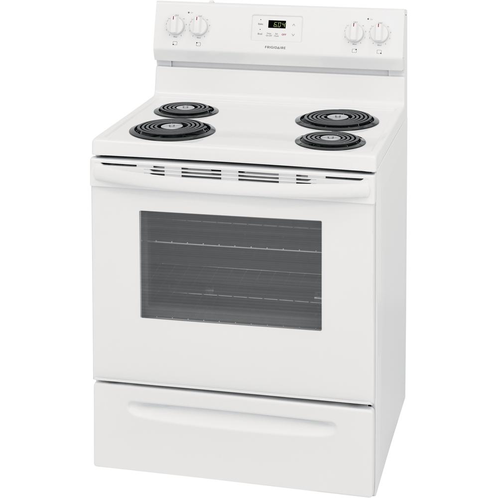  Frigidaire 30-inch Freestanding Electric Range with Even Baking Technology FCRC3012AW IMAGE 3