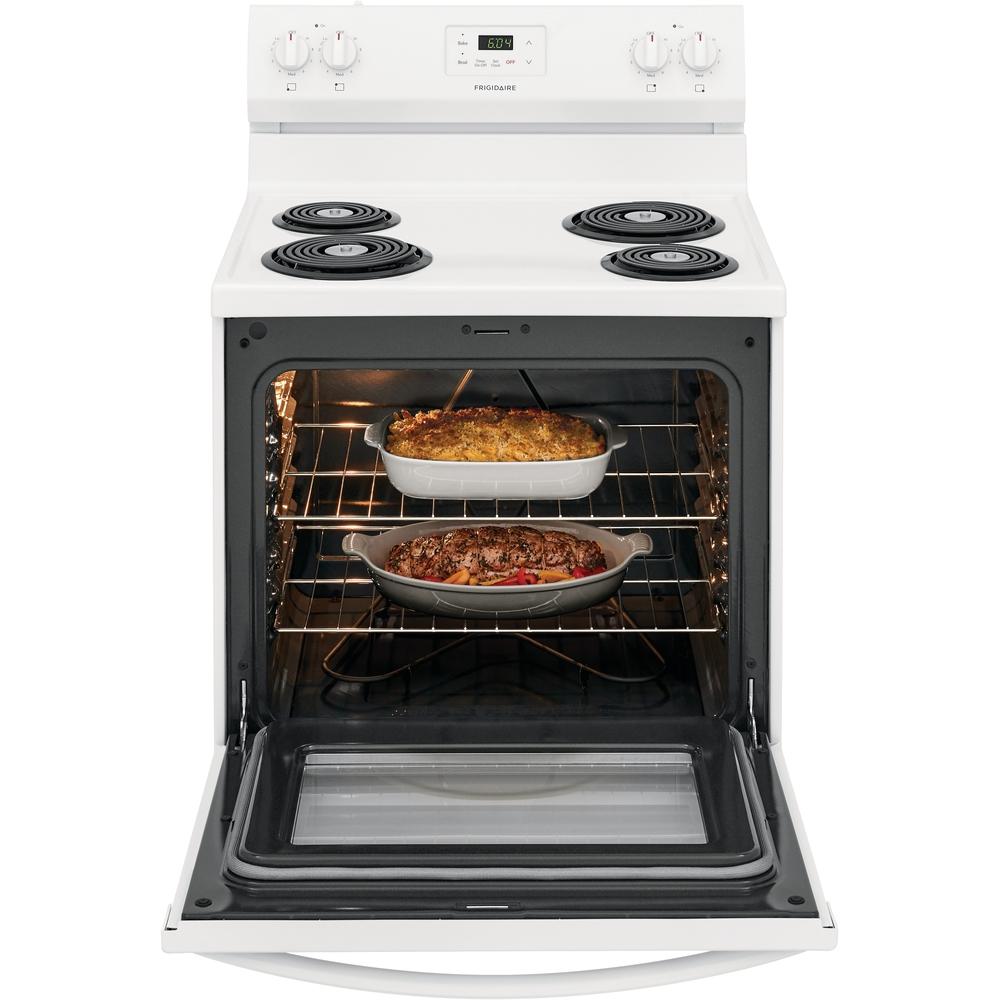  Frigidaire 30-inch Freestanding Electric Range with Even Baking Technology FCRC3012AW IMAGE 8