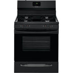  Frigidaire 30-inch Freestanding Gas Range with Even Baking Technology FCRG3015AB IMAGE 1