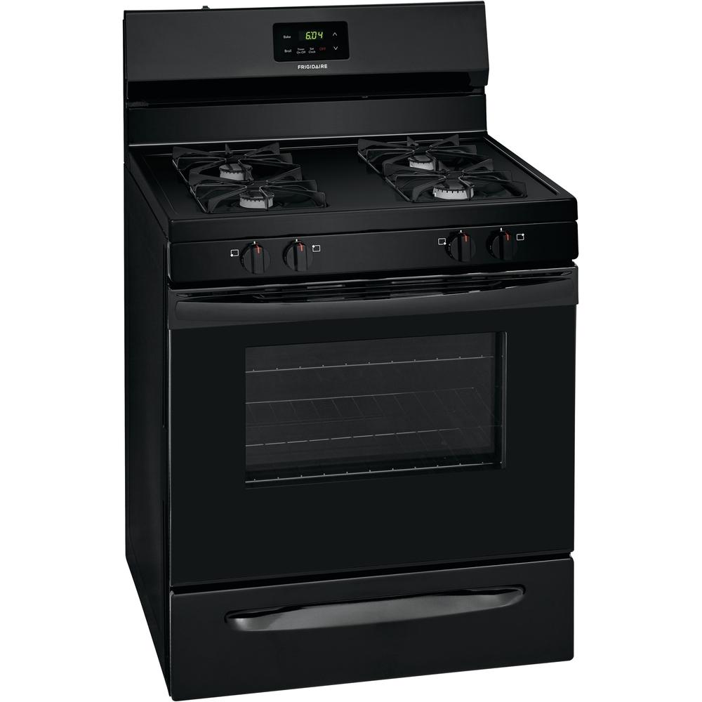  Frigidaire 30-inch Freestanding Gas Range with Even Baking Technology FCRG3015AB IMAGE 2