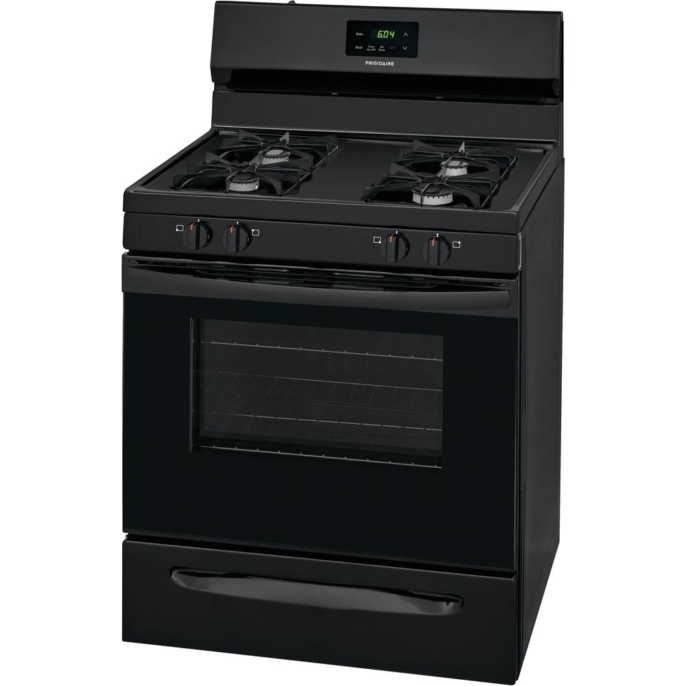  Frigidaire 30-inch Freestanding Gas Range with Even Baking Technology FCRG3015AB IMAGE 3