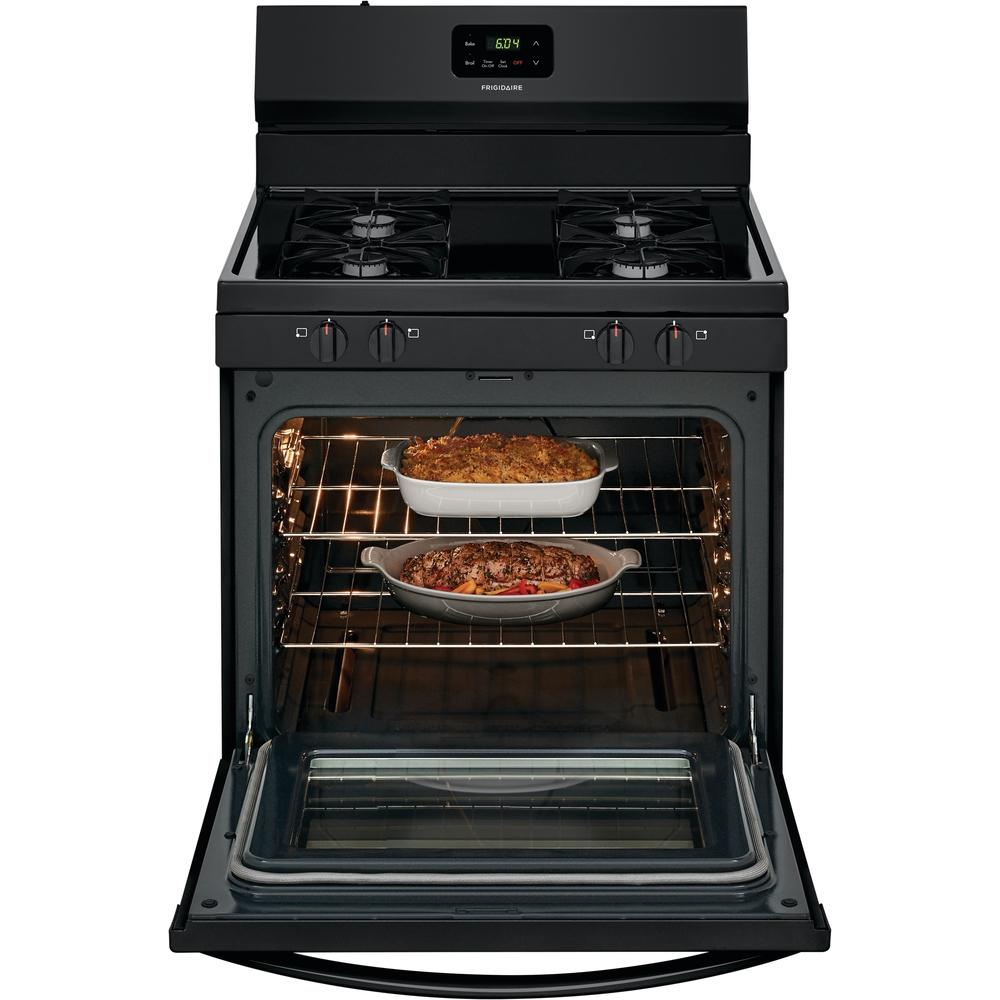  Frigidaire 30-inch Freestanding Gas Range with Even Baking Technology FCRG3015AB IMAGE 7