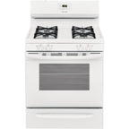  Frigidaire 30-inch Freestanding Gas Range with Even Baking Technology FCRG3015AW IMAGE 1