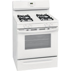  Frigidaire 30-inch Freestanding Gas Range with Even Baking Technology FCRG3015AW IMAGE 2