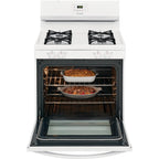  Frigidaire 30-inch Freestanding Gas Range with Even Baking Technology FCRG3015AW IMAGE 7