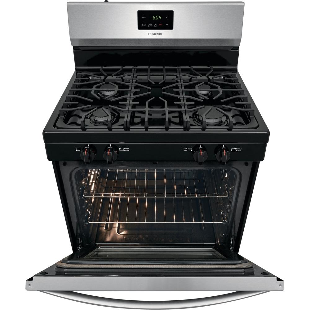  Frigidaire 30-inch Freestanding Gas Range with Even Baking Technology FCRG3051AS IMAGE 7