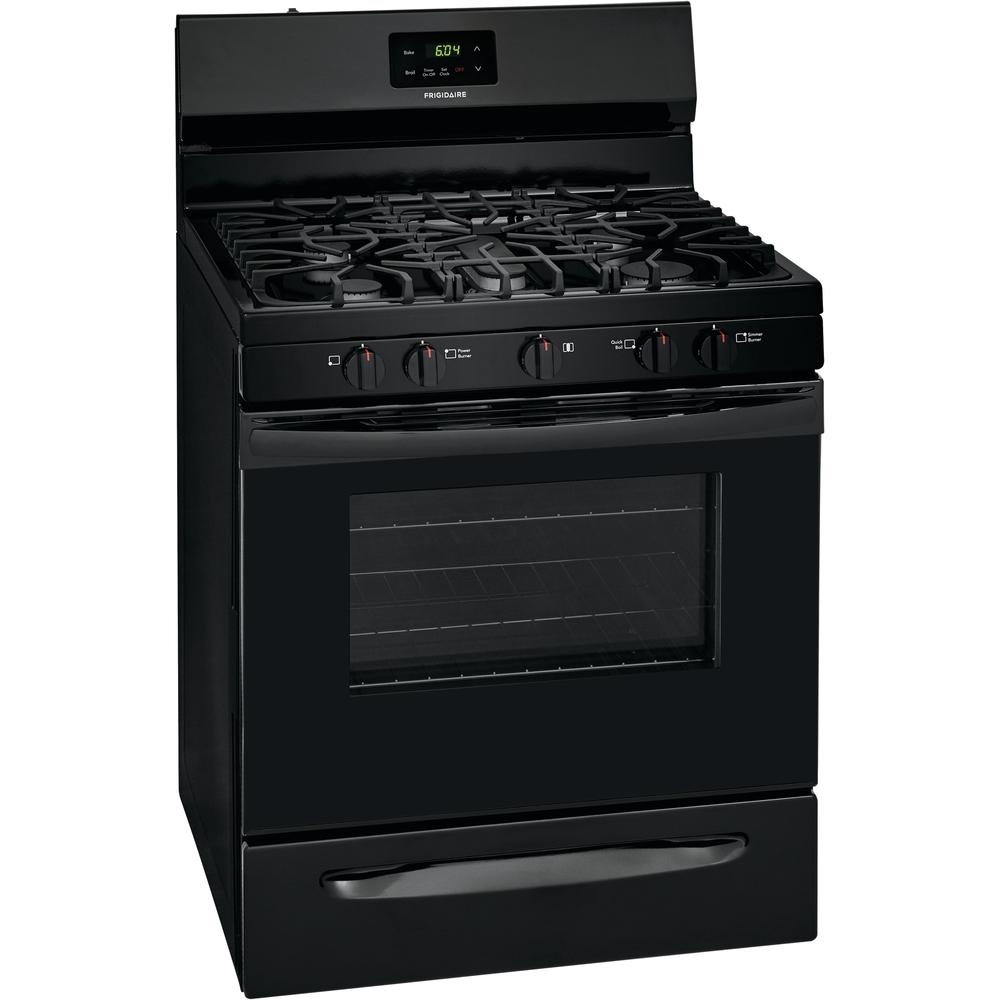  Frigidaire 30-inch Freestanding Gas Range with Even Baking Technology FCRG3052AB IMAGE 2