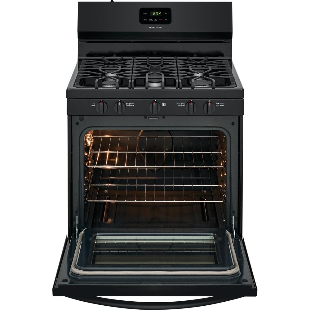  Frigidaire 30-inch Freestanding Gas Range with Even Baking Technology FCRG3052AB IMAGE 6