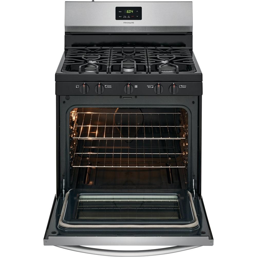  Frigidaire 30-inch Freestanding Gas Range with Even Baking Technology FCRG3052AS IMAGE 7
