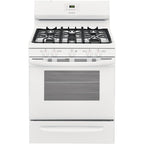  Frigidaire 30-inch Freestanding Gas Range with Even Baking Technology FCRG3052AW IMAGE 1