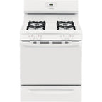  Frigidaire 30-inch Freestanding Gas Range with Even Baking Technology FCRG3005AW IMAGE 1