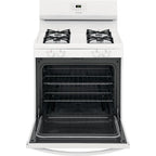  Frigidaire 30-inch Freestanding Gas Range with Even Baking Technology FCRG3005AW IMAGE 5