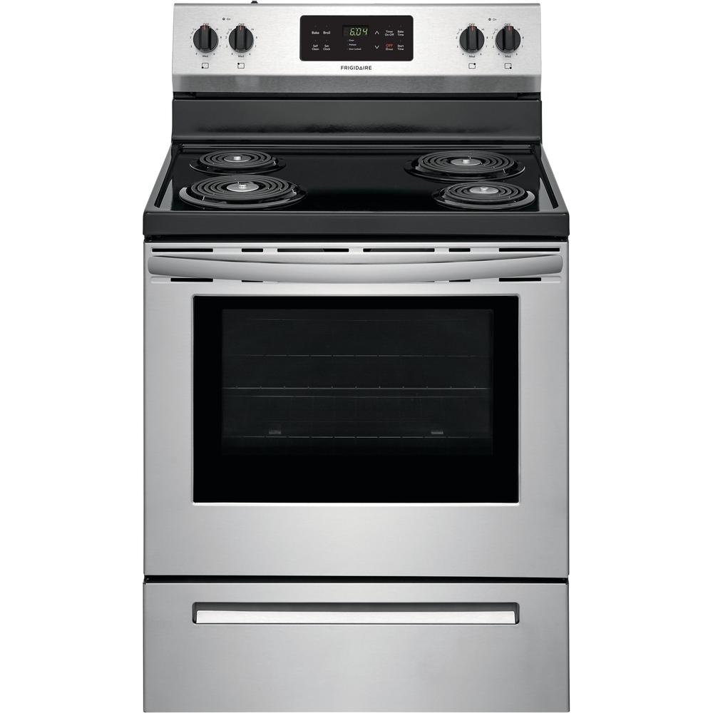  Frigidaire 30-inch Freestanding Electric Range with Self-Clean Oven CFEF3016VS IMAGE 1