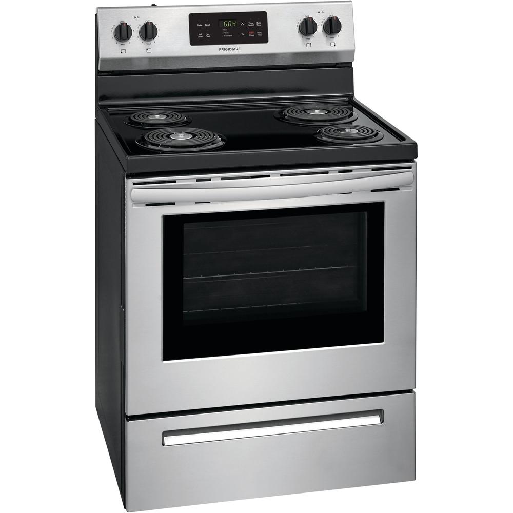  Frigidaire 30-inch Freestanding Electric Range with Self-Clean Oven CFEF3016VS IMAGE 2