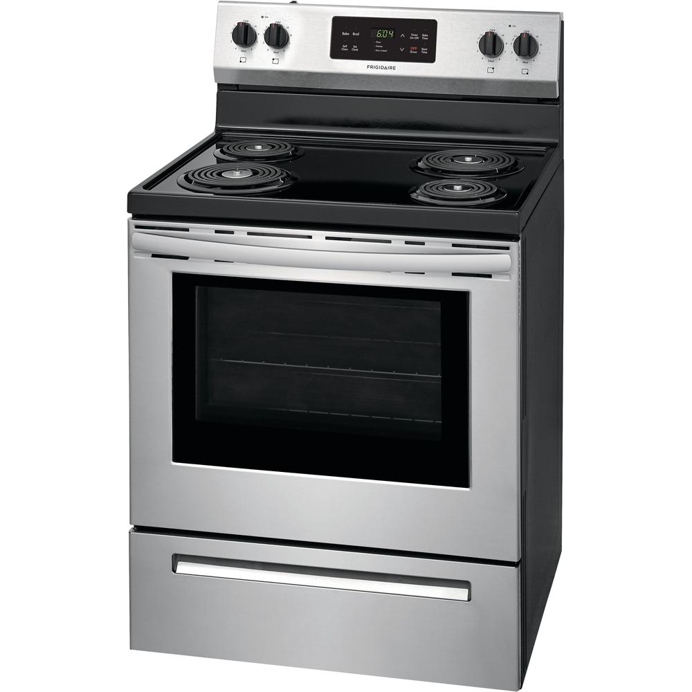  Frigidaire 30-inch Freestanding Electric Range with Self-Clean Oven CFEF3016VS IMAGE 3