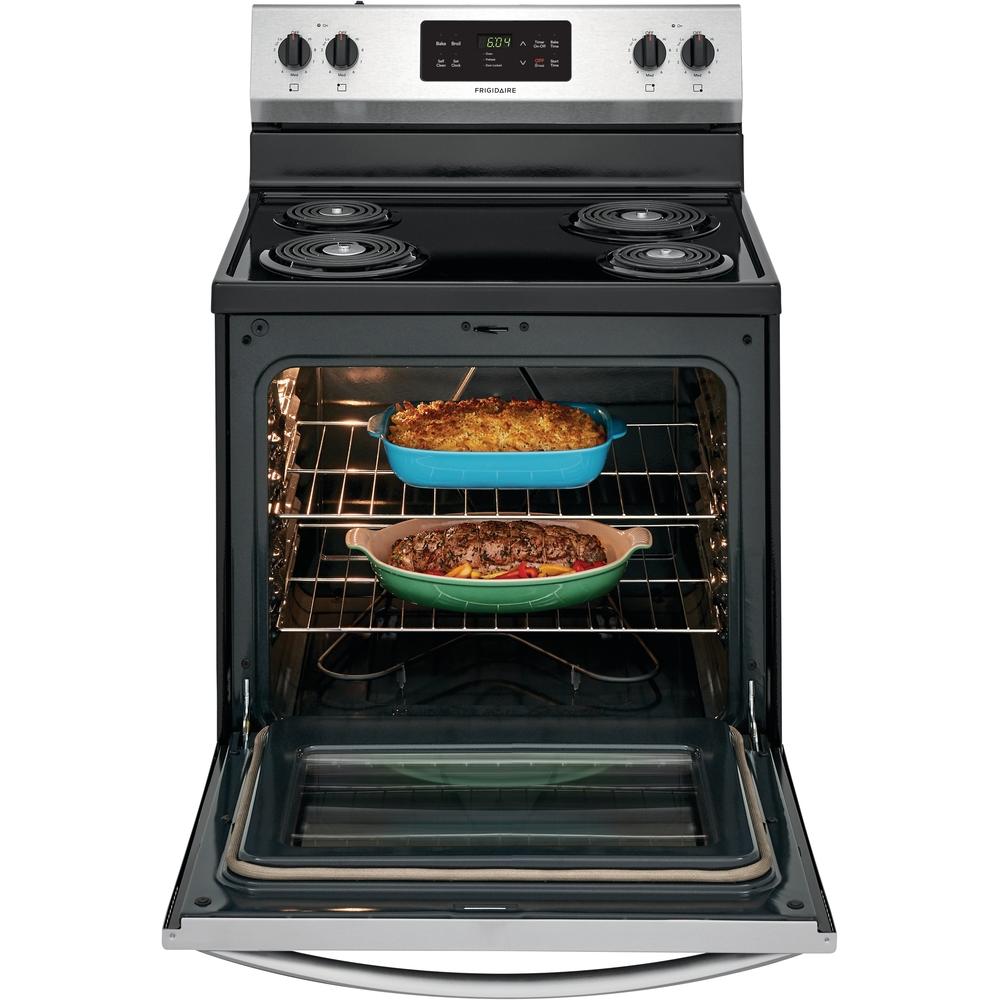  Frigidaire 30-inch Freestanding Electric Range with Self-Clean Oven CFEF3016VS IMAGE 6