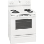  Frigidaire 30-inch Freestanding Electric Range with Even Baking Technology FCRC301CAW IMAGE 1