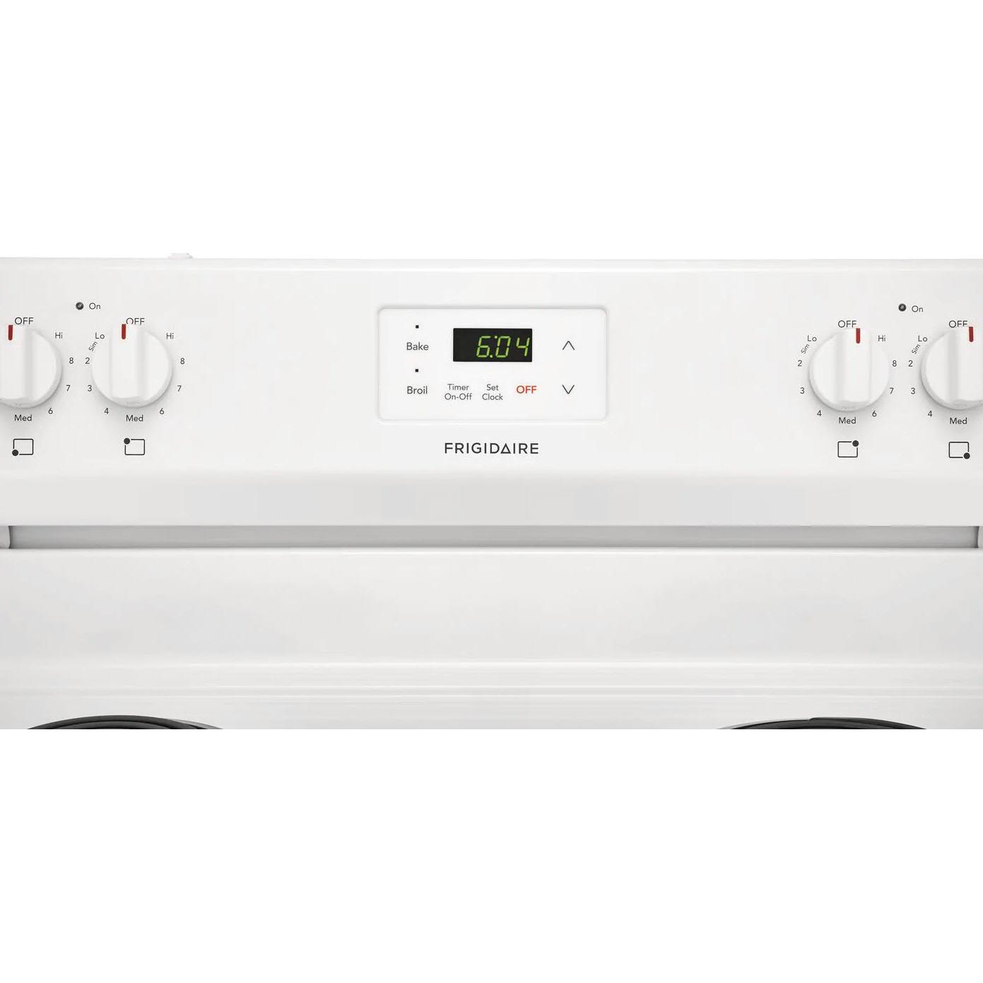  Frigidaire 30-inch Freestanding Electric Range with Even Baking Technology FCRC301CAW IMAGE 3