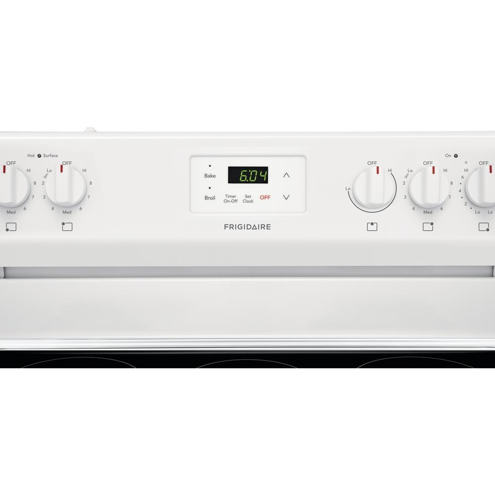  Frigidaire 30-inch Freestanding Electric Range with Even Baking Technology FCRE305CAW IMAGE 4
