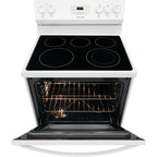  Frigidaire 30-inch Freestanding Electric Range with Even Baking Technology FCRE305CAW IMAGE 6