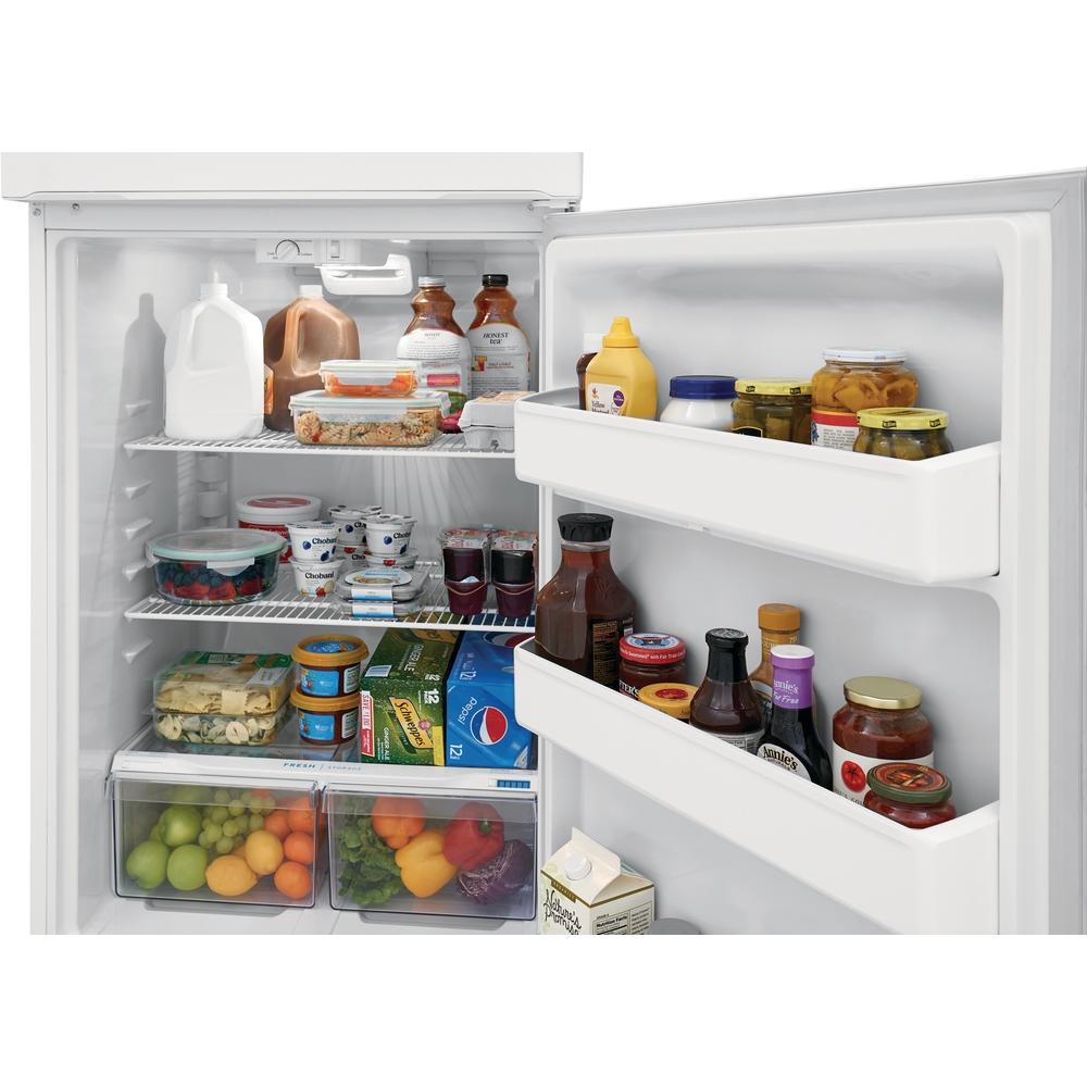  Frigidaire 30-inch, 18.3 cu.ft. Freestanding Top Freezer Refrigerator FFTR1814VW IMAGE 7