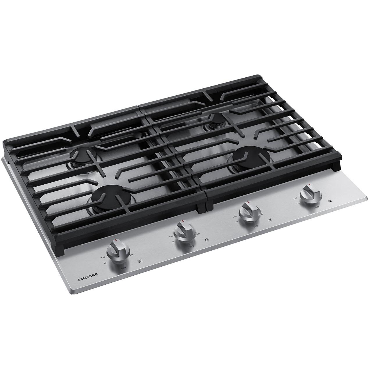  Samsung 30-inch Built-in Gas Cooktop NA30R5310FS/AA IMAGE 3