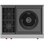  Wolf 36-inch Built-in gas Rangetop with Wok Burner SRT362W-LP IMAGE 2