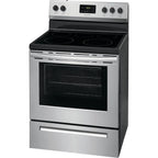  Frigidaire 30-inch Freestanding Electric Range with Even Baking Technology FCRE3052AS IMAGE 3