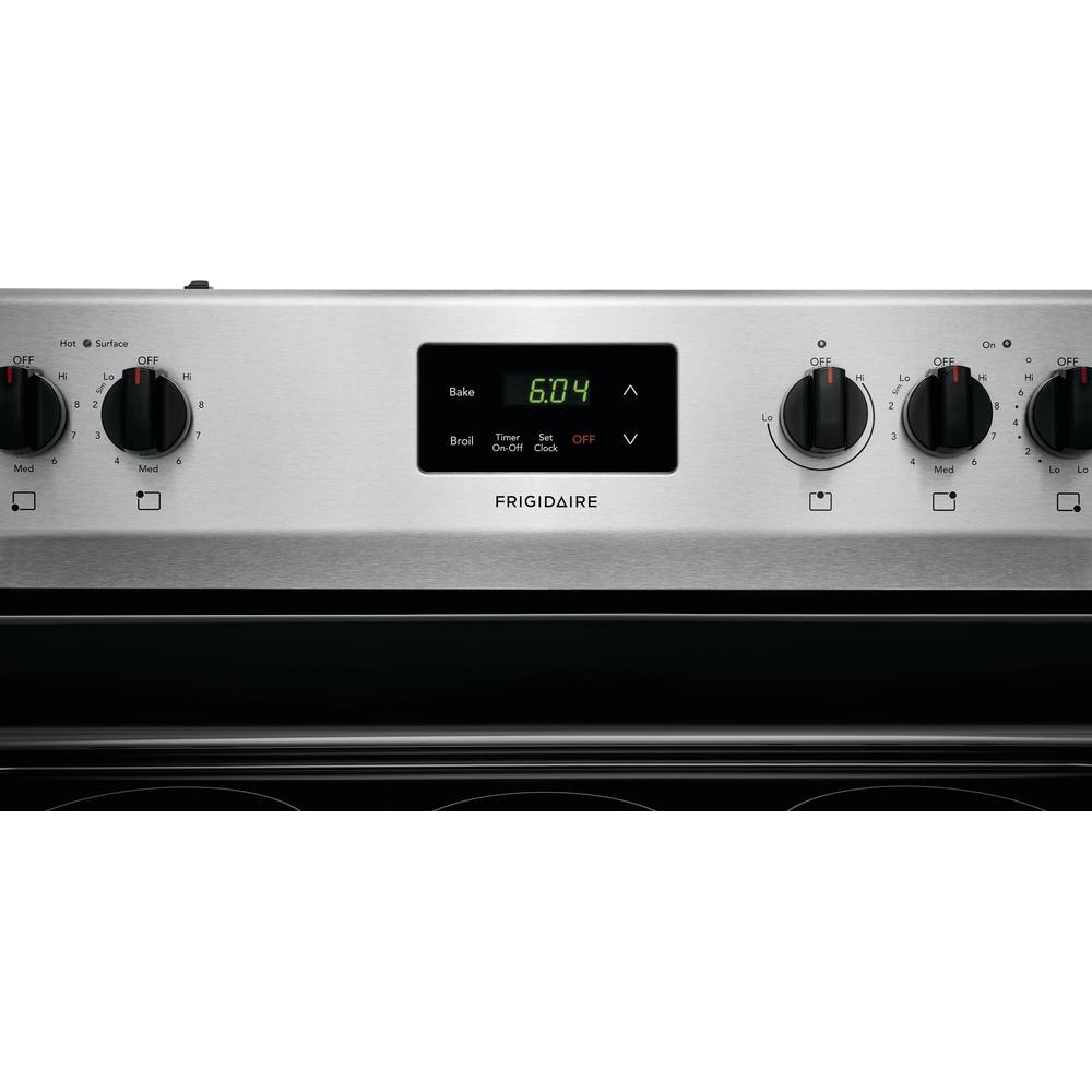  Frigidaire 30-inch Freestanding Electric Range with Even Baking Technology FCRE3052AS IMAGE 4