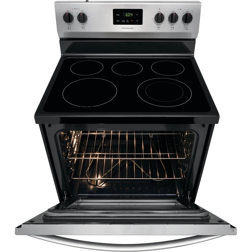  Frigidaire 30-inch Freestanding Electric Range with Even Baking Technology FCRE3052AS IMAGE 8