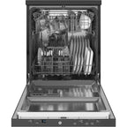  GE 24-inch Portable Dishwasher with Sanitize Option GPT225SSLSS IMAGE 3