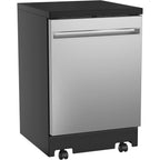  GE 24-inch Portable Dishwasher with Sanitize Option GPT225SSLSS IMAGE 4