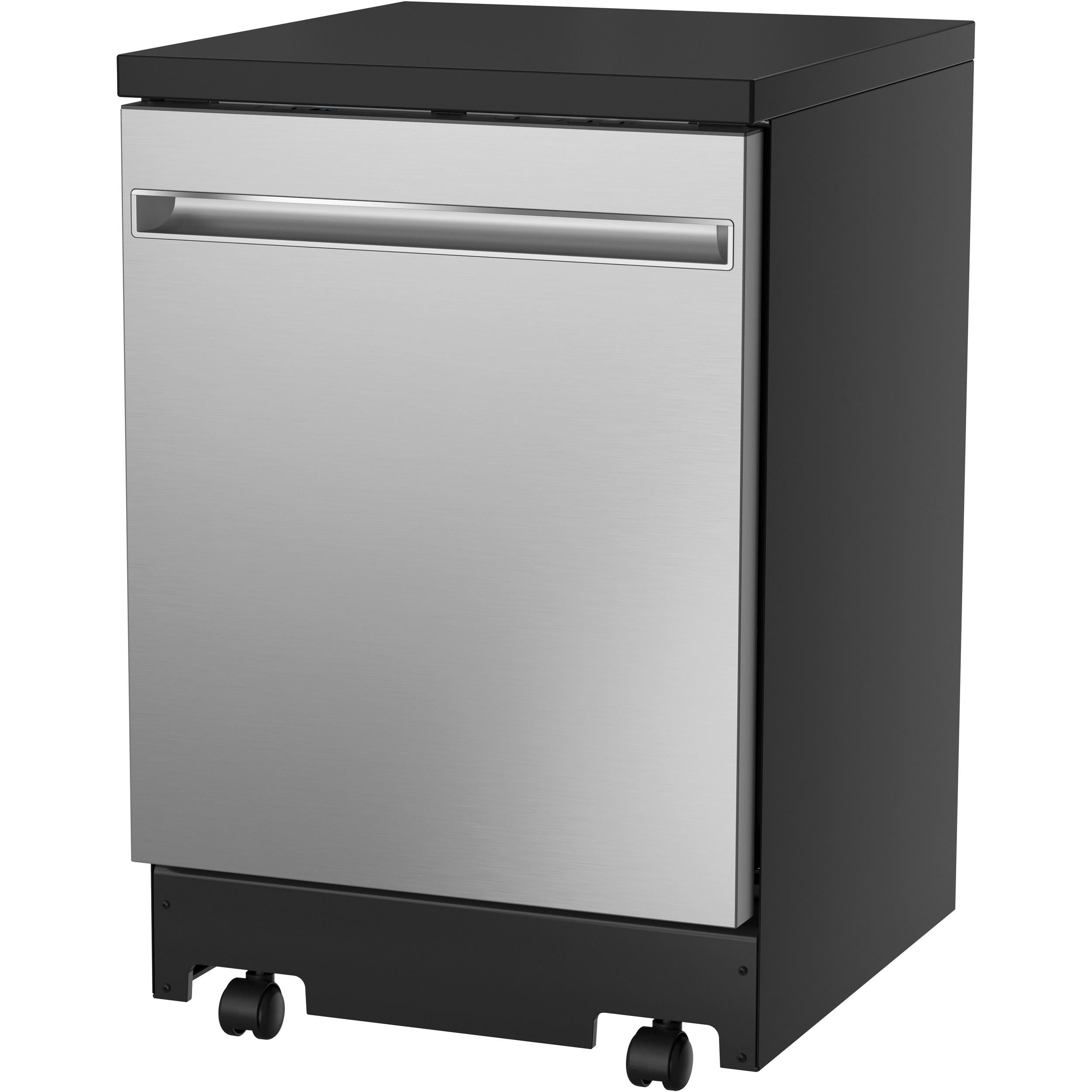  GE 24-inch Portable Dishwasher with Sanitize Option GPT225SSLSS IMAGE 5