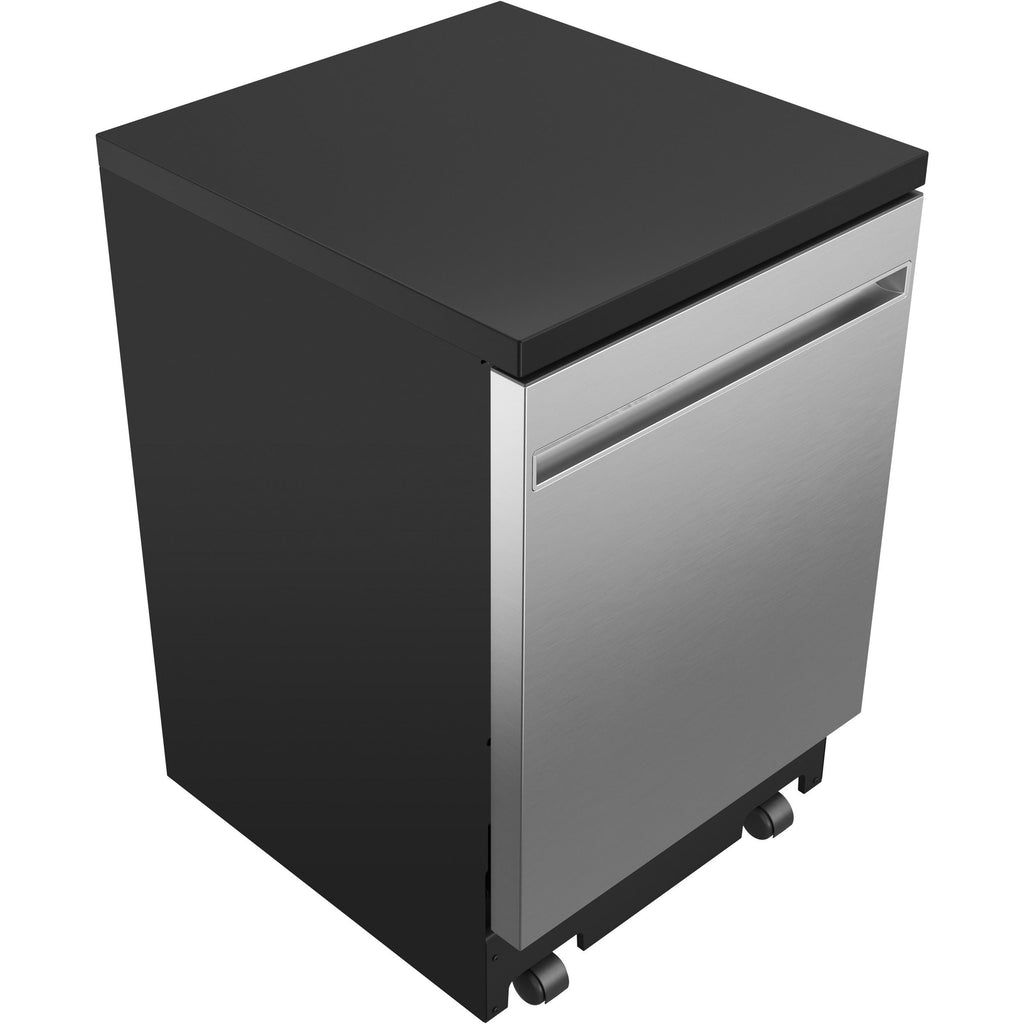  GE 24-inch Portable Dishwasher with Sanitize Option GPT225SSLSS IMAGE 6
