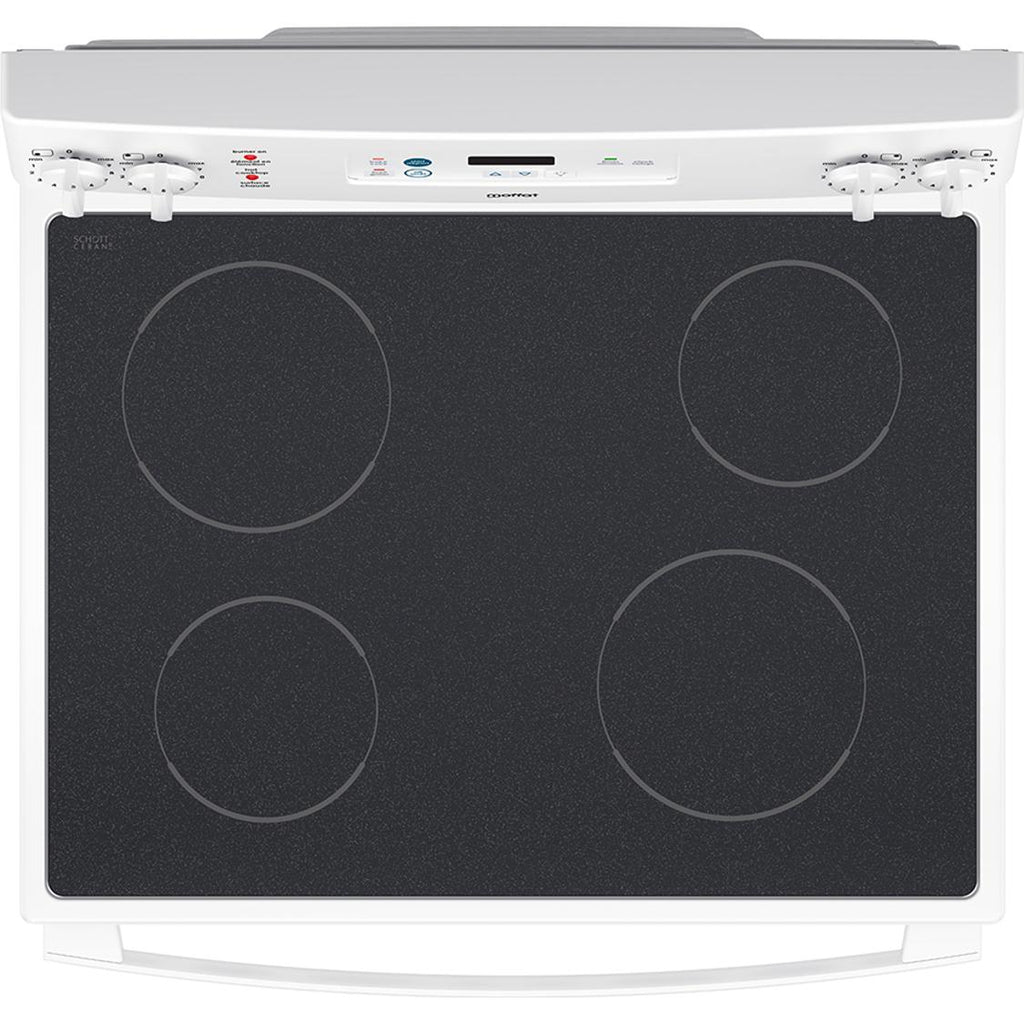  Moffat 30-inch Freestanding Electric Range MCBS585DNWW IMAGE 3