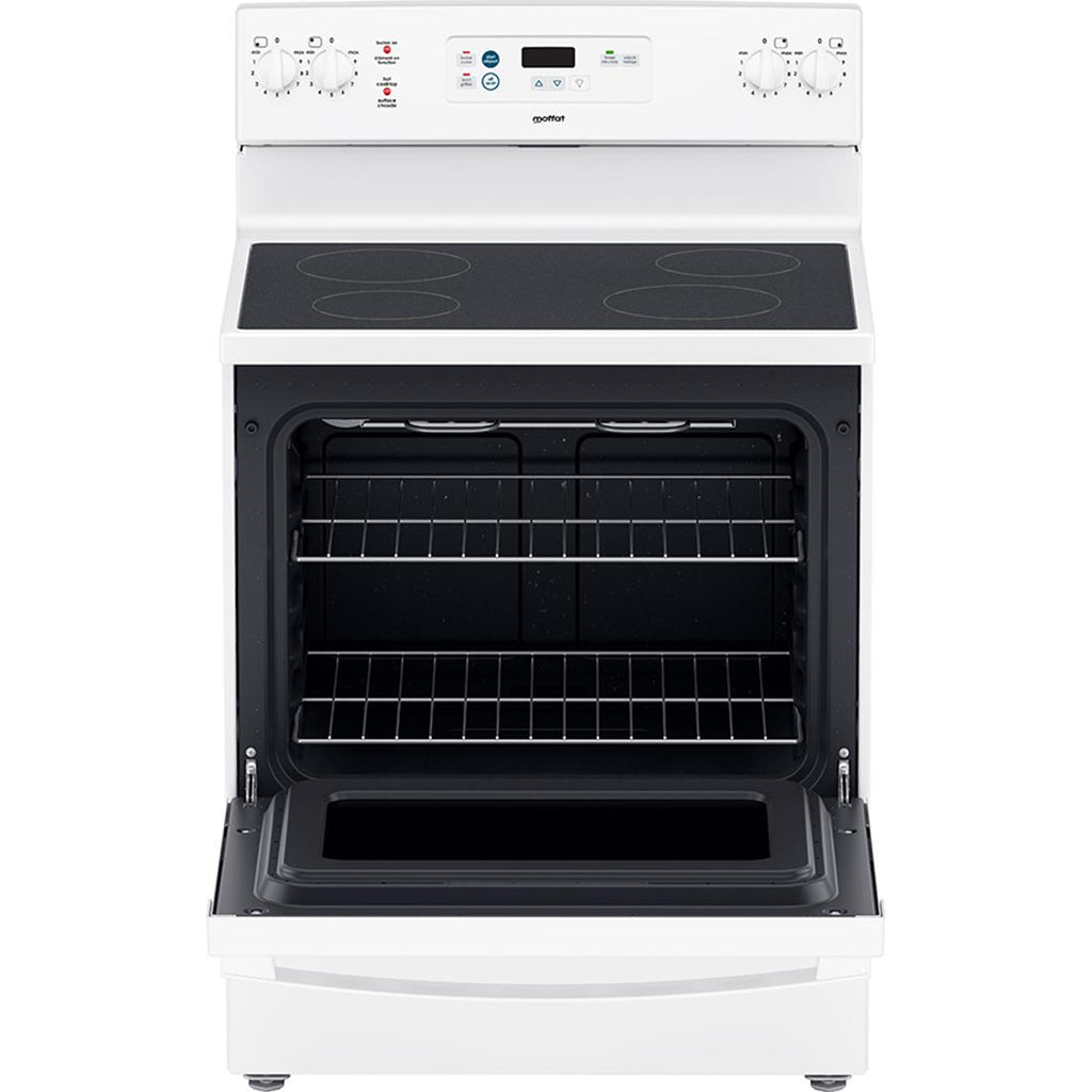  Moffat 30-inch Freestanding Electric Range MCBS585DNWW IMAGE 4