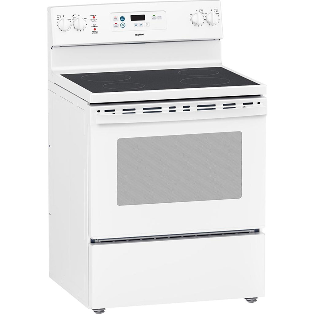  Moffat 30-inch Freestanding Electric Range MCBS585DNWW IMAGE 5