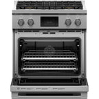  Fisher & Paykel 30-inch Freestanding Dual-Fuel Range with 4 Burners RDV3-304-N IMAGE 2