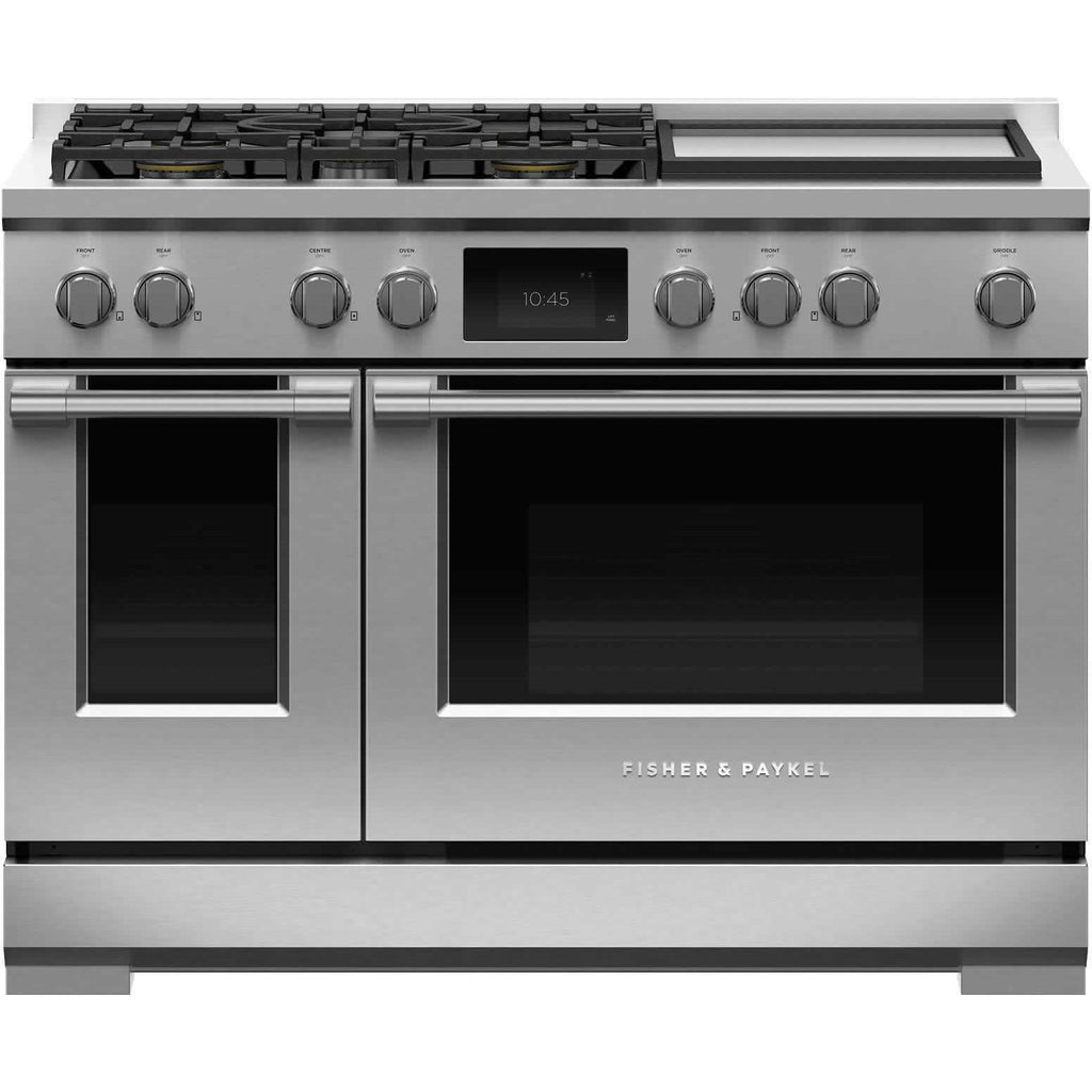  Fisher & Paykel 48-inch Freestanding Dual-Fuel Range with Griddle RDV3-485GD-N IMAGE 1