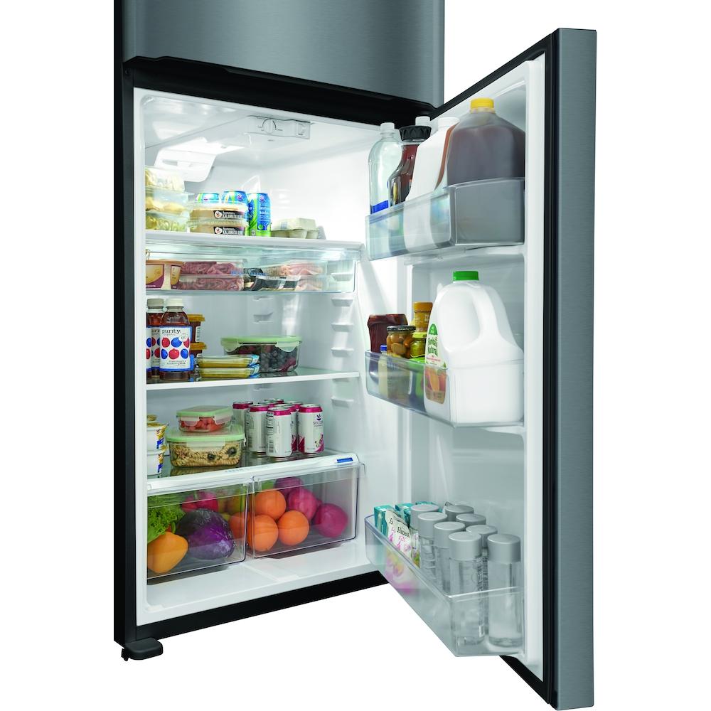  Frigidaire 30-inch, 20 cu.ft. Freestanding Top Freezer with LED Lighting FFTR2045VD IMAGE 6