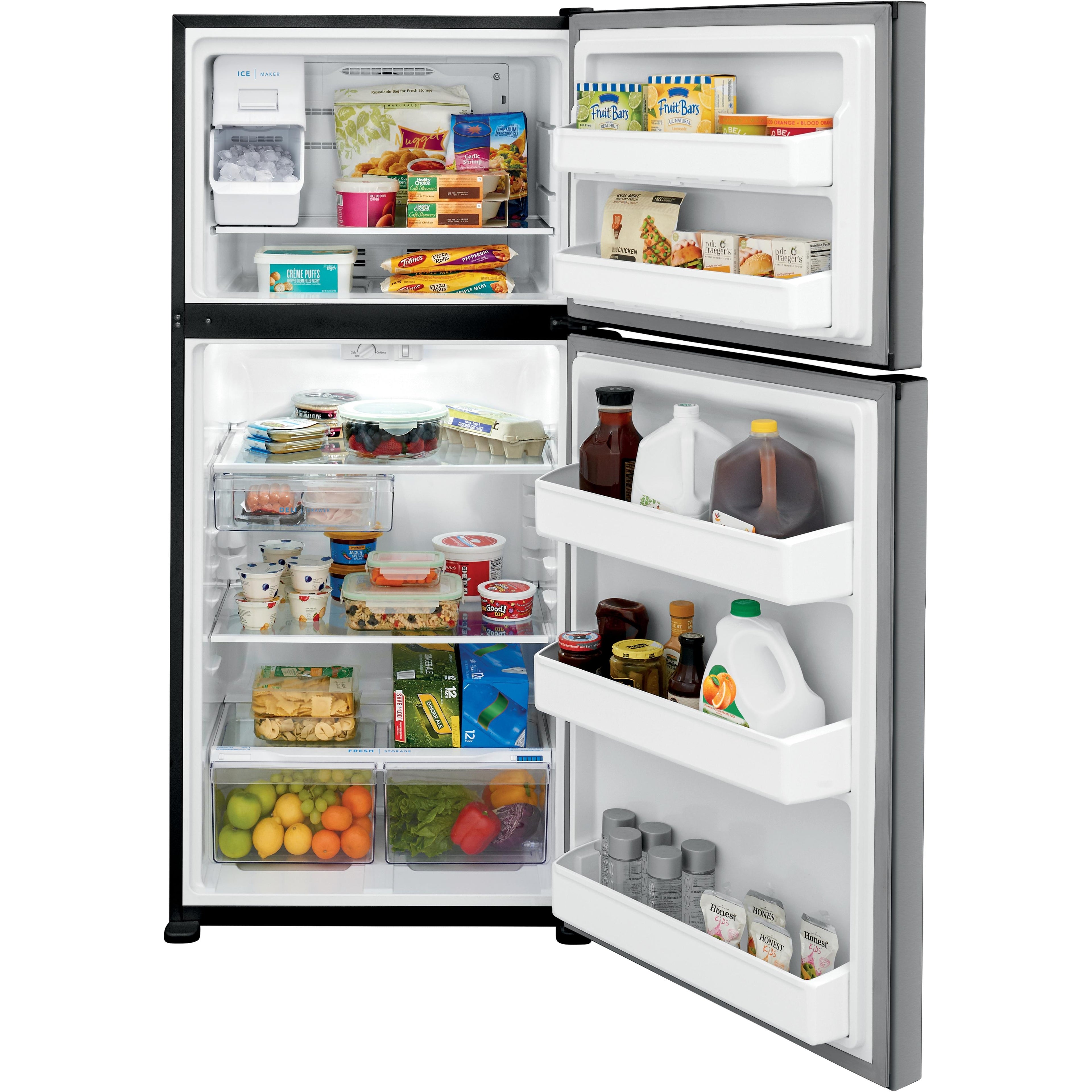  Frigidaire 30-inch, 18.3 cu. ft. Top Freezer Refrigerator FFHI1835VS IMAGE 3