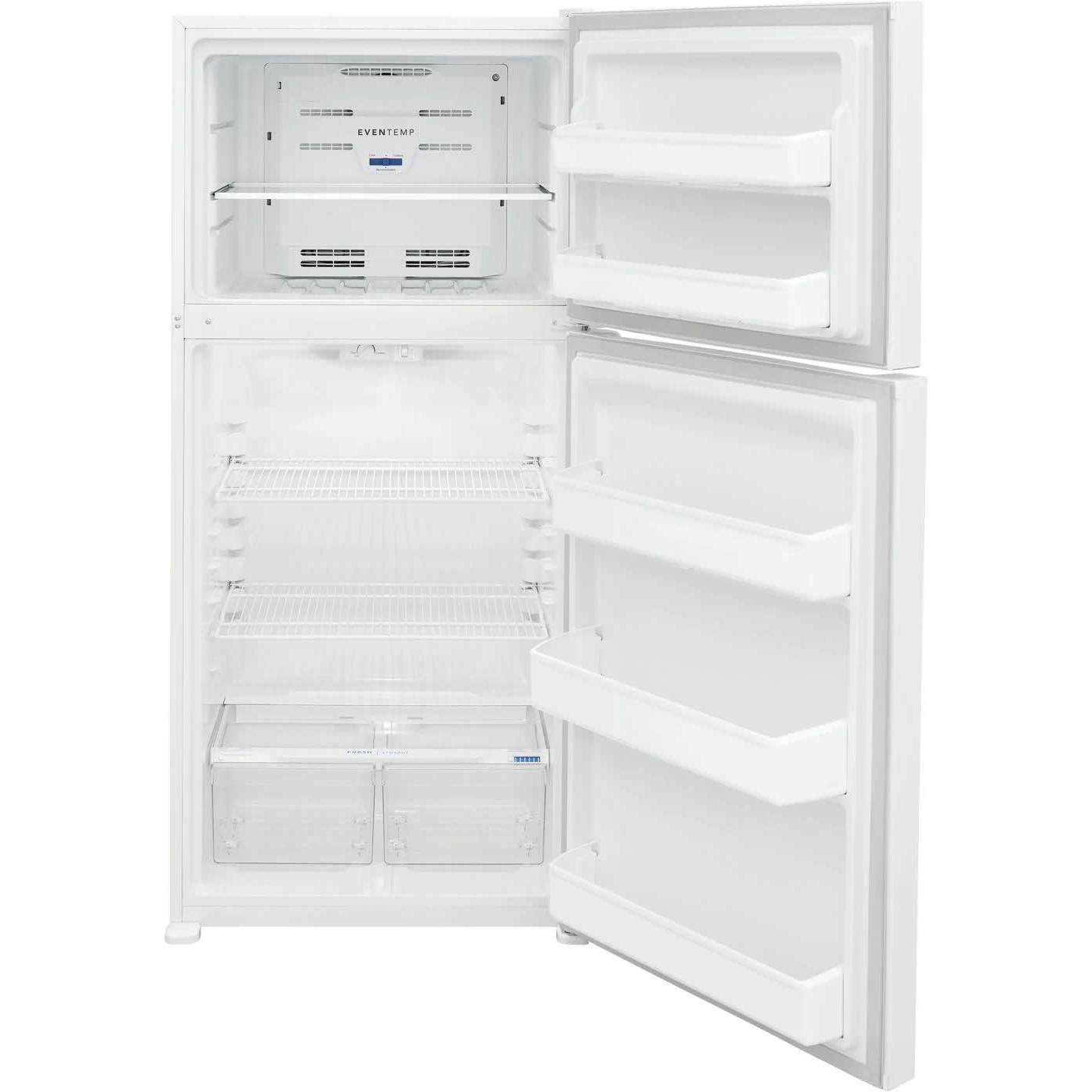  Frigidaire 30-inch, 18.3 cu. ft. Top Freezer Refrigerator FFHT1814VW IMAGE 2