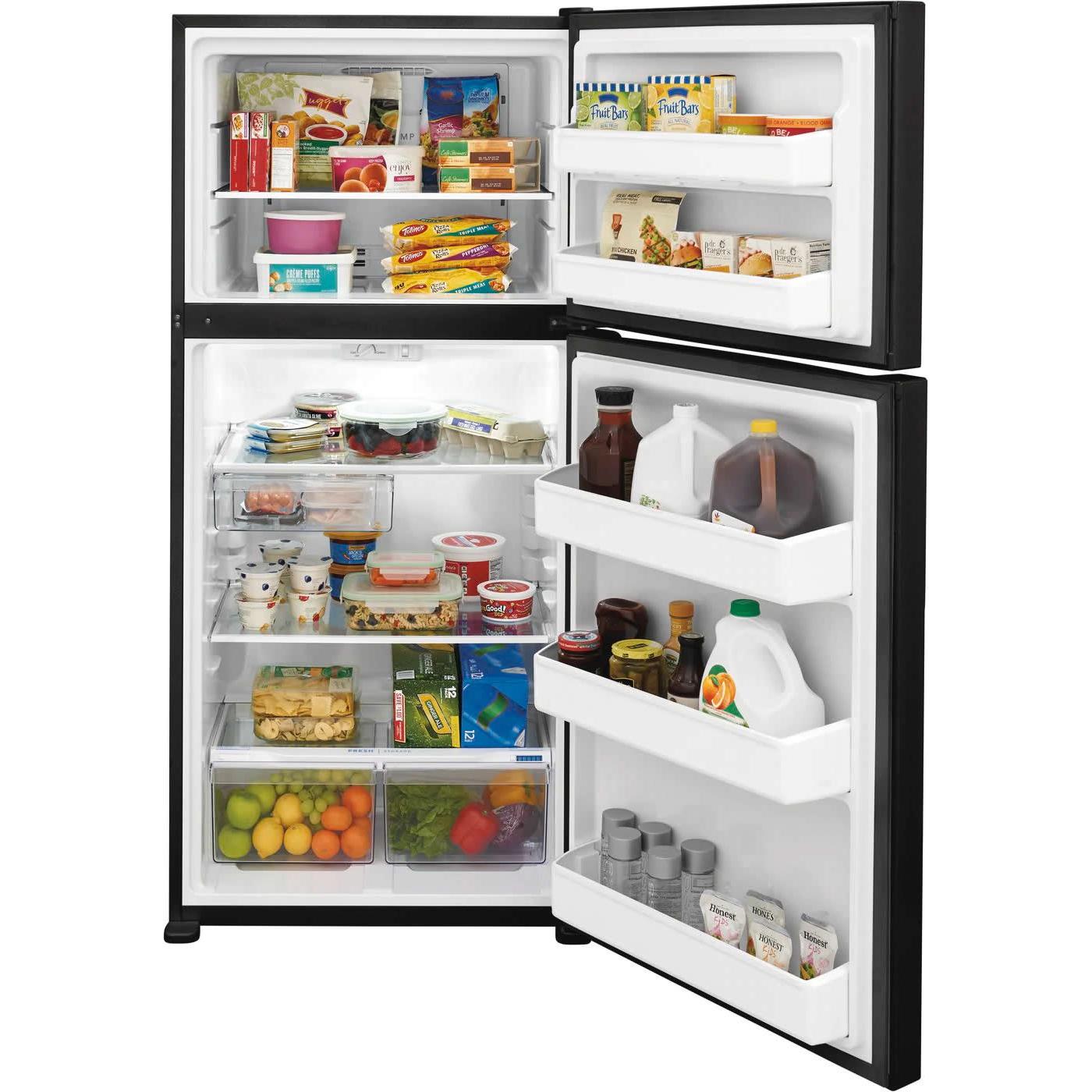  Frigidaire 30-inch, 18.3 cu. ft. Top Freezer Refrigerator FFHT1835VB IMAGE 3